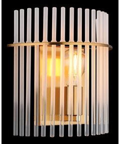 Globo 15698WM - Fali lámpa GORLEY 1xE27/60W/230V arany