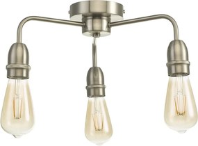 Dar Lighting loft mennyezeti lámpa kiefer szatén króm darkie5346