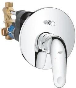Kád csaptelep Grohe EuroEco vakolat alatti résszel együtt króm 32747001