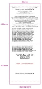 Fehér gyerek takaró 130x160 cm Sweets – Bloomingville Mini