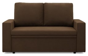 Zeus kanapé, szövet anyag, hab töltet, egyenes kartámasz, barna