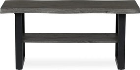 Dohányzóasztal 120×60 cm, MDF, Szürke Tölgy. CT-F4212 GREY