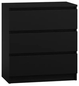 Szekrény MALWA 77x70 cm fekete