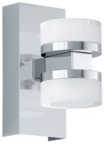 Eglo Romendo 1 96541 fürdőszobai falilámpa, 2x7,2W LED, 3000K, 2x570 lm, IP44