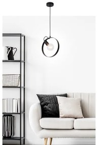 Csillár zsinóron NEXO 1xE27/40W/230V fekete