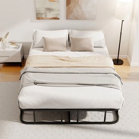 Fém franciaágy keret 137x190cm