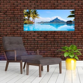 Kép - Bora-Bora, francia Polinézia (120x50 cm)