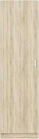 Riava egyajtós gardróbszekrény 51cm Sonoma Oak