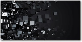 Konyhai panel 3D absztrakt 100x50 cm Ragasztó