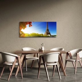 Kép - ősz Párizsban (120x50 cm)