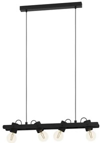 Eglo 43848 - Csillár zsinóron PLIMSOLL 4xE27/15W/230V