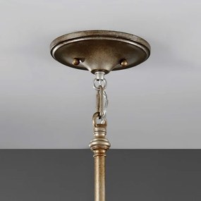 Feiss FE-LUCIA-P-C - Csillár rúdon LUCIA 1xE27/60W/230V