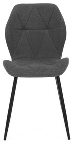 Étkezőszék szürke szövetkárpittal. CT-285 GREY2