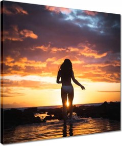 Vászonkép 40x40 Kilátás Tájkép