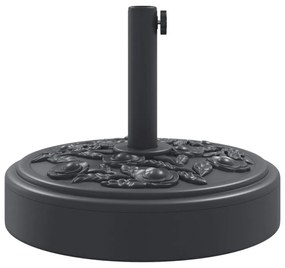vidaXL kerek napernyőtalp rúdhoz Ø38 / 48 mm 25 kg