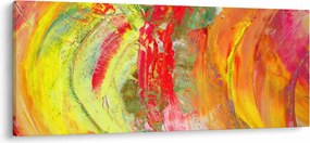 Absztrakció kép - festmény (120x50 cm)