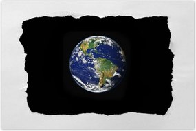 Poszterek 60x40 Föld Kilátás az űrből