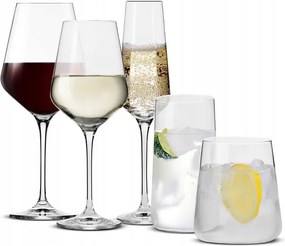 Avant-Garde Krosno asztali üveg szett 20 részes