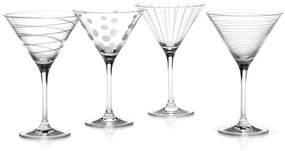 Kristályüveg martinis pohárszett 4db-os,290ml,Cheers, Mikasa