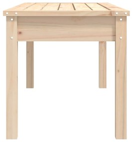 tömör fenyőfa kerti pad 109x44x45 cm