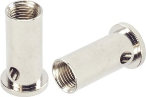 M10x1 Menet Rögzítőhüvely acél sodronyhoz lámpákhoz, loft, retro, Diy