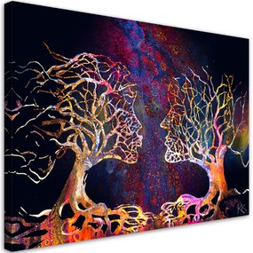 Gario Vászonkép Pár szerelmes fa Méret: 60 x 40 cm