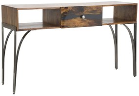 Konzol mustang 130x40x80 (Egyiptomi akác) cm