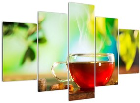 Kép - Csendélet teával (150x105 cm)