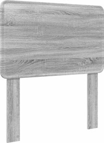 vidaXL Fejtámla Szürke Sonoma 80 cm Faanyag