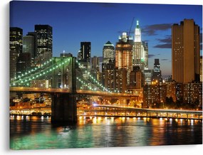 Kép - Híd New Yorkkal (70x50 cm)