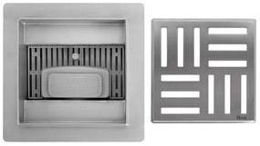 Zuhanylefolyó REA CROSS  Nickel Brush 12x12