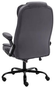 sötétszürke bársony irodaszék