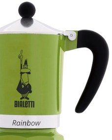 Kotyogós Kávéfőző Bialetti Rainbow Zöld Fém Alumínium 60 ml