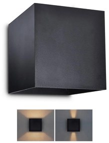 Brilagi - LED Kültéri fali lámpa CUBE LED/6W/230V IP54 WO-HR60432-LED-OEM