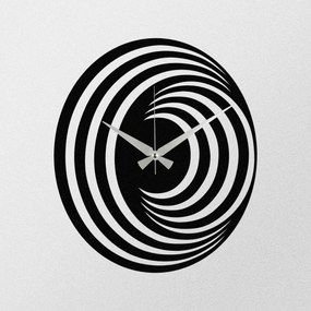 Circles S017 Black falióra , 48 x 48 cm