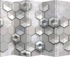 Paraván - 3D absztrakció (210x170 cm)
