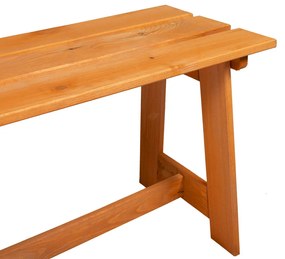 Kültéri Pad Akác 119x35x47 cm Tömör Fa Fenyő