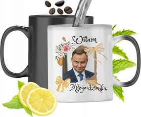 Duda András Színváltó Mágikus Bögre fényképes nyomtatással