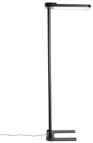 Nappali fényű állólámpa fekete szögletes LED-del és fényerőszabályzóval - Guzo