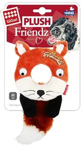 GiGwi Sípó játék kutyáknak Plush Friendz róka, 22x 11 x 2,5 cm