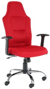 Irodai szék, piros, VAN