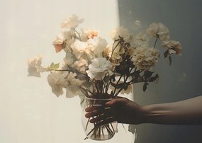 Poszter 29,7x21cm A csokor múló szépsége