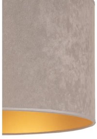 Brilagi - Állólámpa VELVET 1xE27/60W/230V barna/szürke