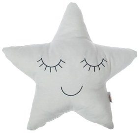 Pillow Toy Star világosszürke pamutkeverék gyerekpárna, 35 x 35 cm - Mike & Co. NEW YORK