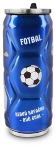 Orion Futball termosz-pléhdoboz 0,5 l, kék