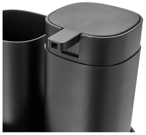 Fekete fürdőszobai kiegészítő szett – Casa Selección