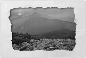 Poszterek 120x80 Hegyi táj Tájkép