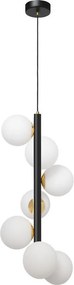 KASPA 10759702 CUMULUS Egyágú Függesztett Lámpa Üveg E14 IP20