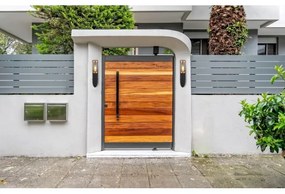 Globo 3157BC - Kültéri fali lámpa BOSTON 1xE27/23W/230V IP44 fekete/réz