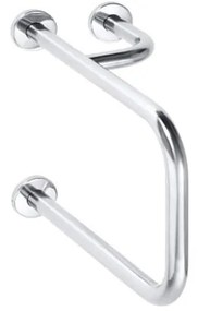 Támasztó fogantyú 23,5x38 cm rozsdamentes acél/ezüst
